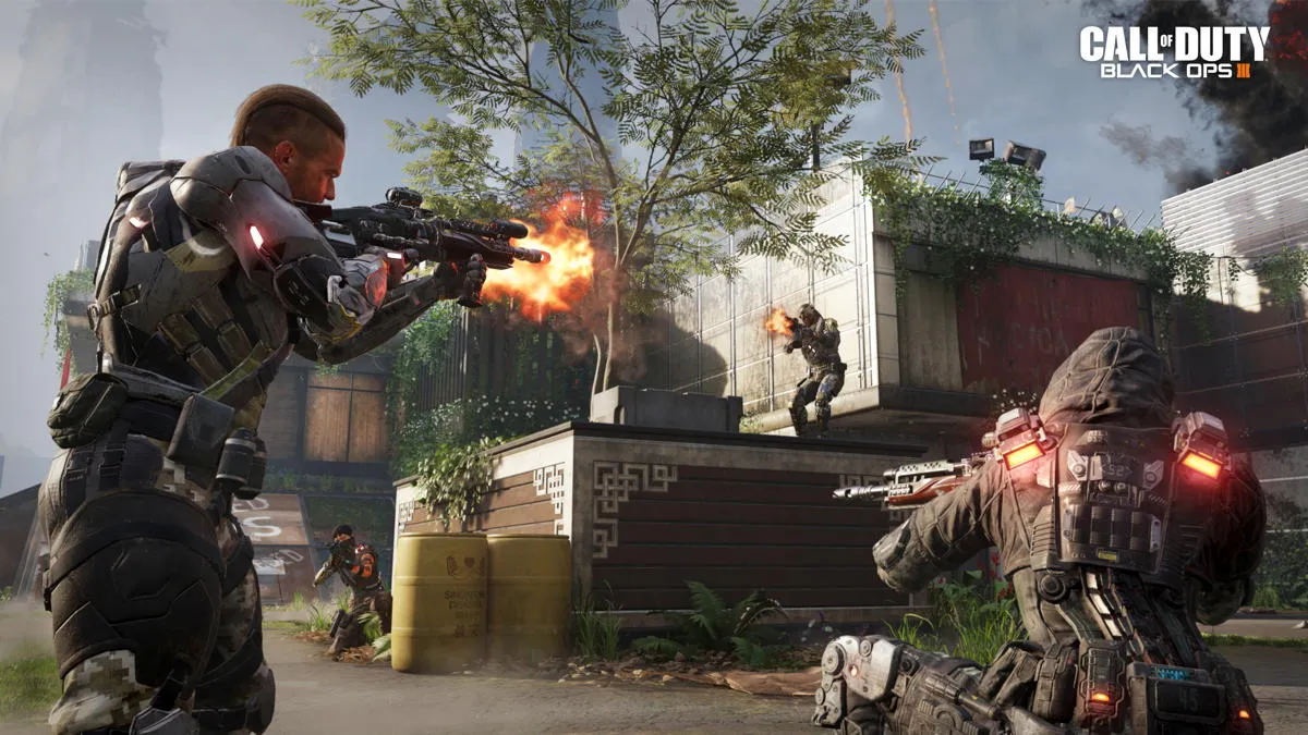 New Call Of Duty: Black Ops III Screens Engage From All Sides