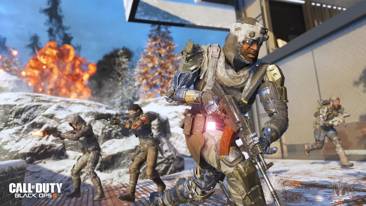 New Call Of Duty: Black Ops III Screens Engage From All Sides