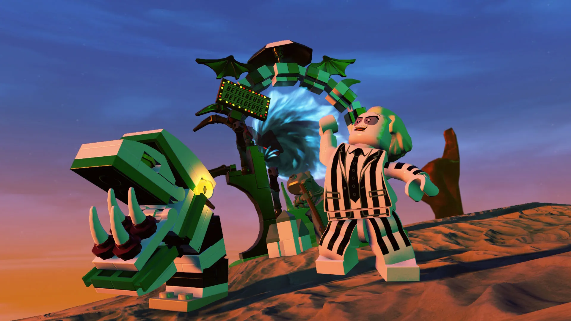 See The Lego Dimensions-ized Teen Titans, Beetlejuice, And Powerpuff Girls