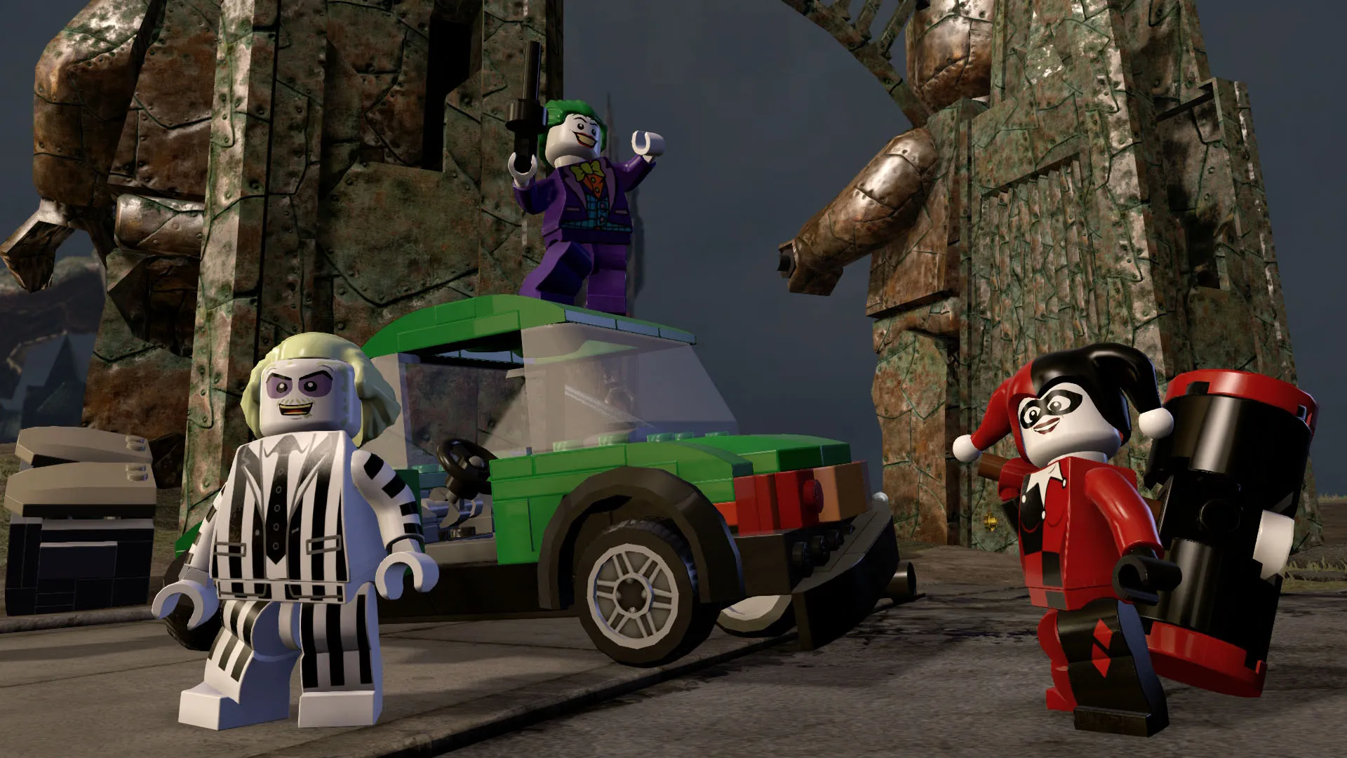 See The Lego Dimensions-ized Teen Titans, Beetlejuice, And Powerpuff Girls