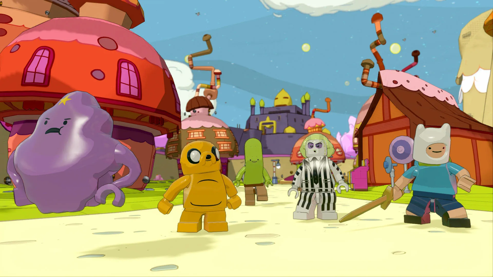 See The Lego Dimensions-ized Teen Titans, Beetlejuice, And Powerpuff Girls