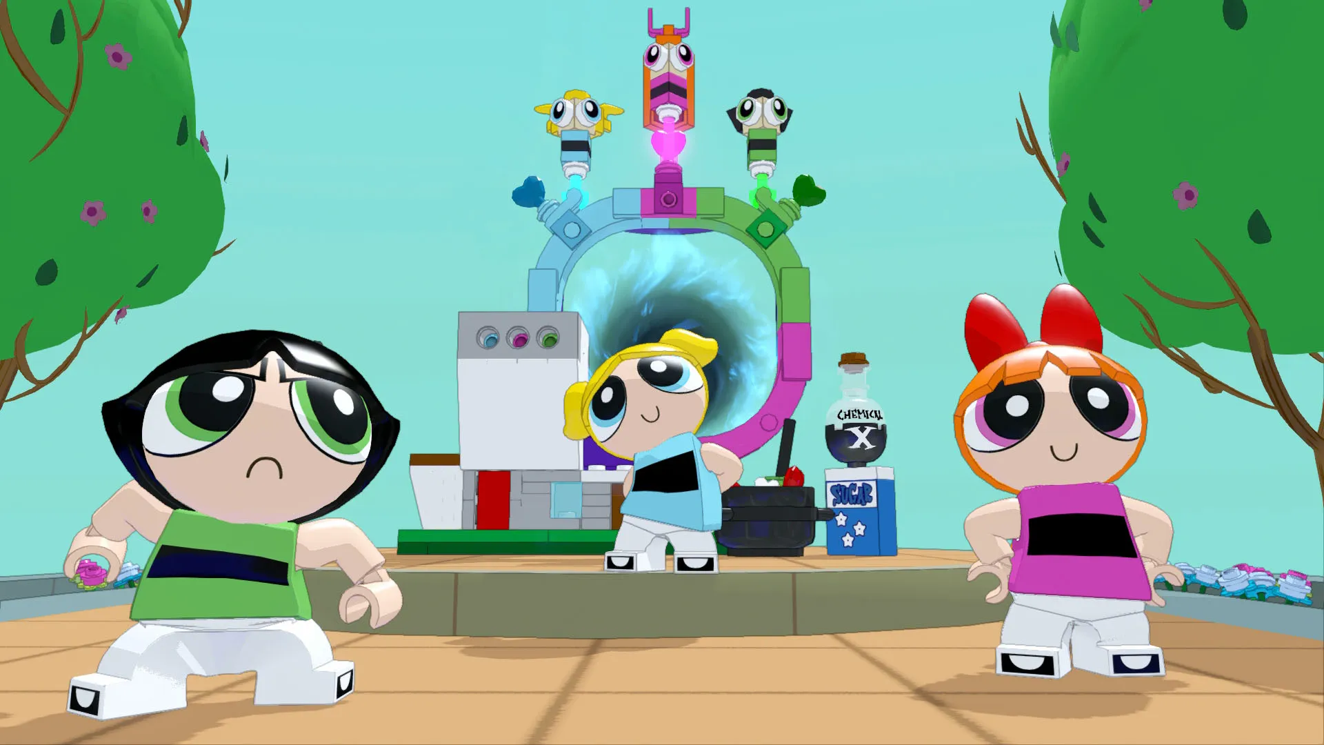 See The Lego Dimensions-ized Teen Titans, Beetlejuice, And Powerpuff Girls