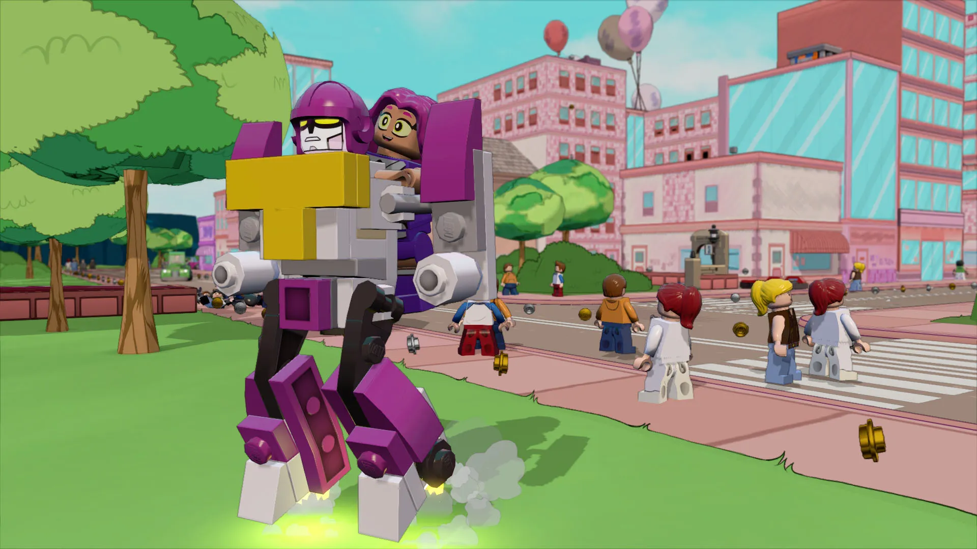 See The Lego Dimensions-ized Teen Titans, Beetlejuice, And Powerpuff Girls