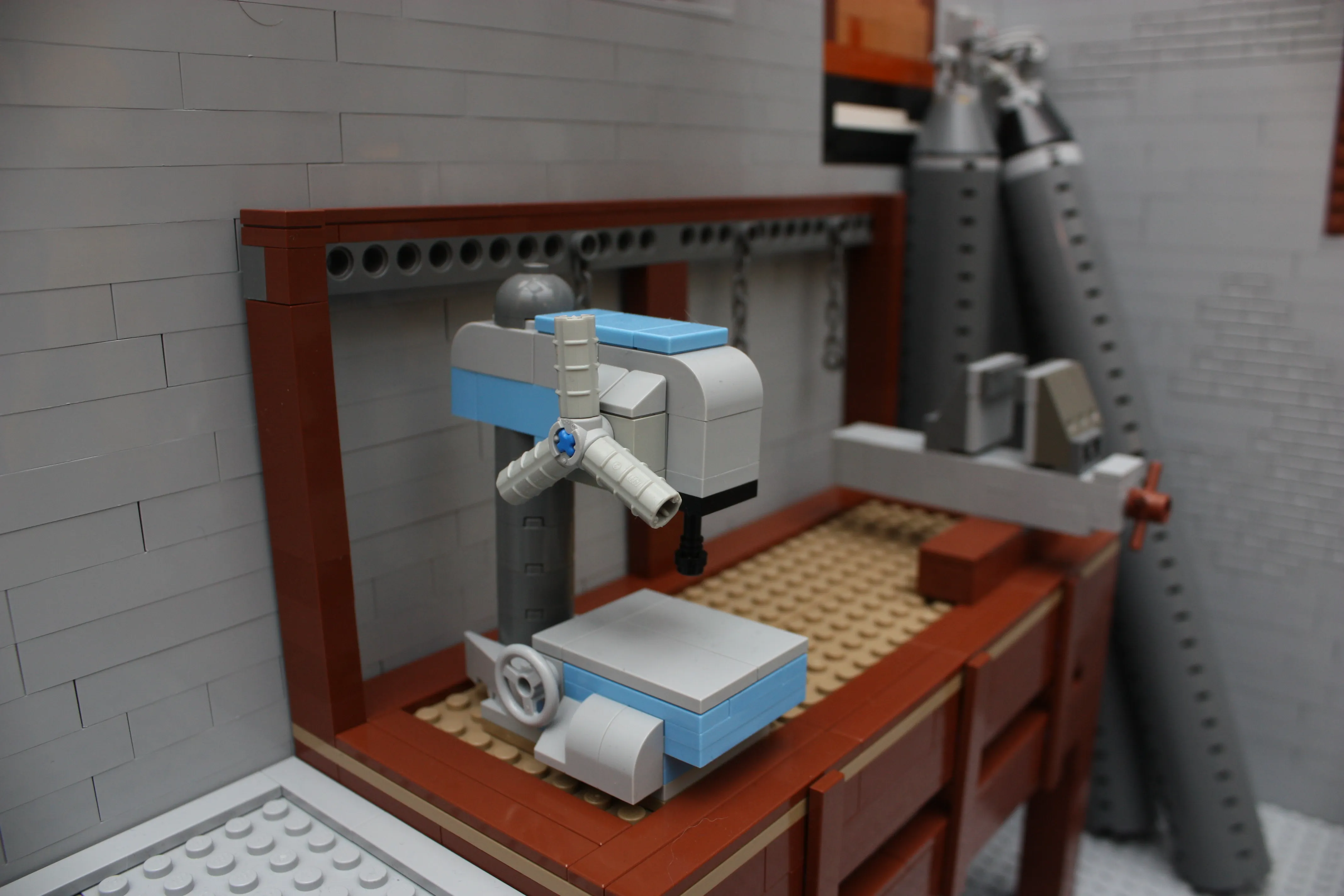 Lego Builder Recreates Entire Fallout 4 Garage, Plus Dogmeat