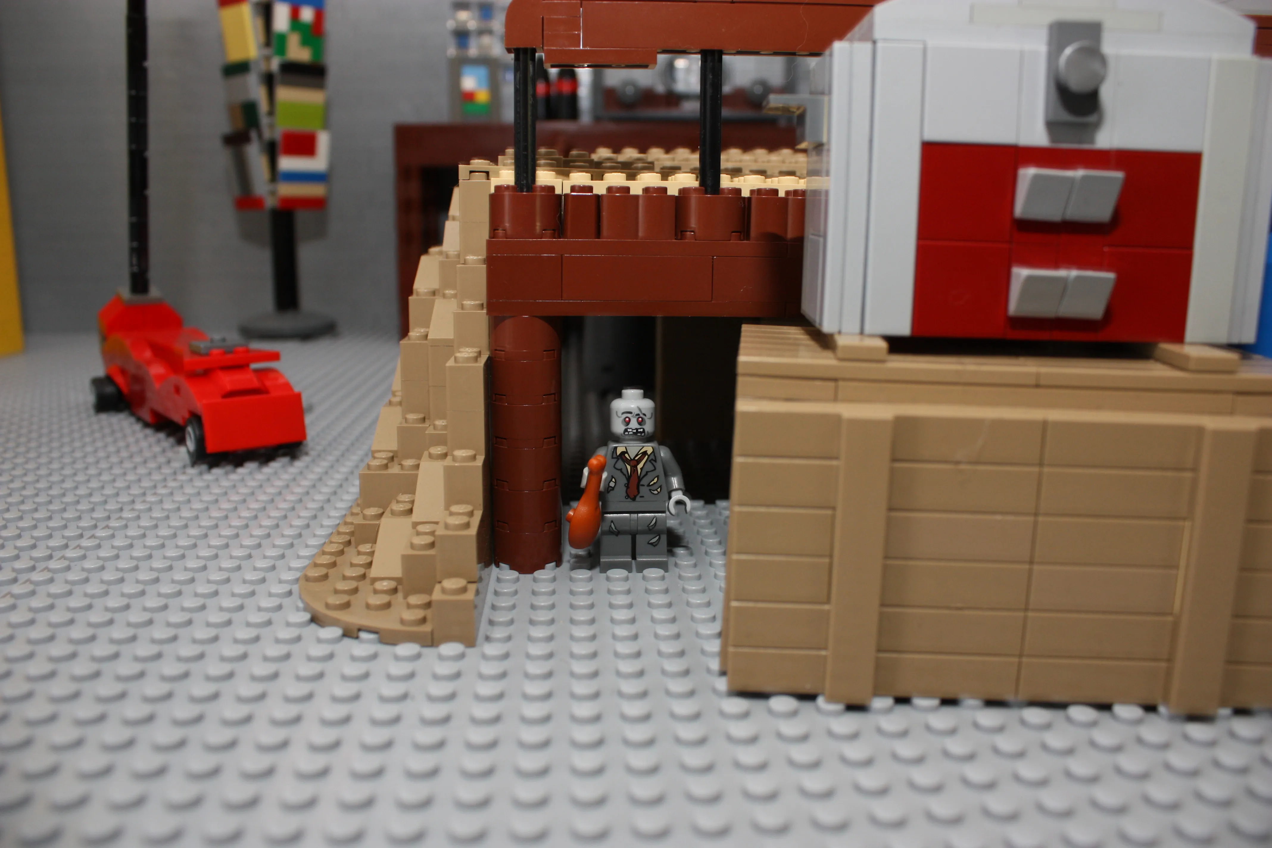 Lego Builder Recreates Entire Fallout 4 Garage, Plus Dogmeat