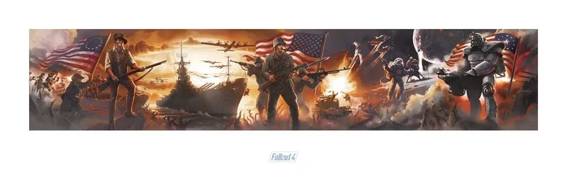 Limited Edition Lithograph Celebrates The History Of Fallout 4’s Universe