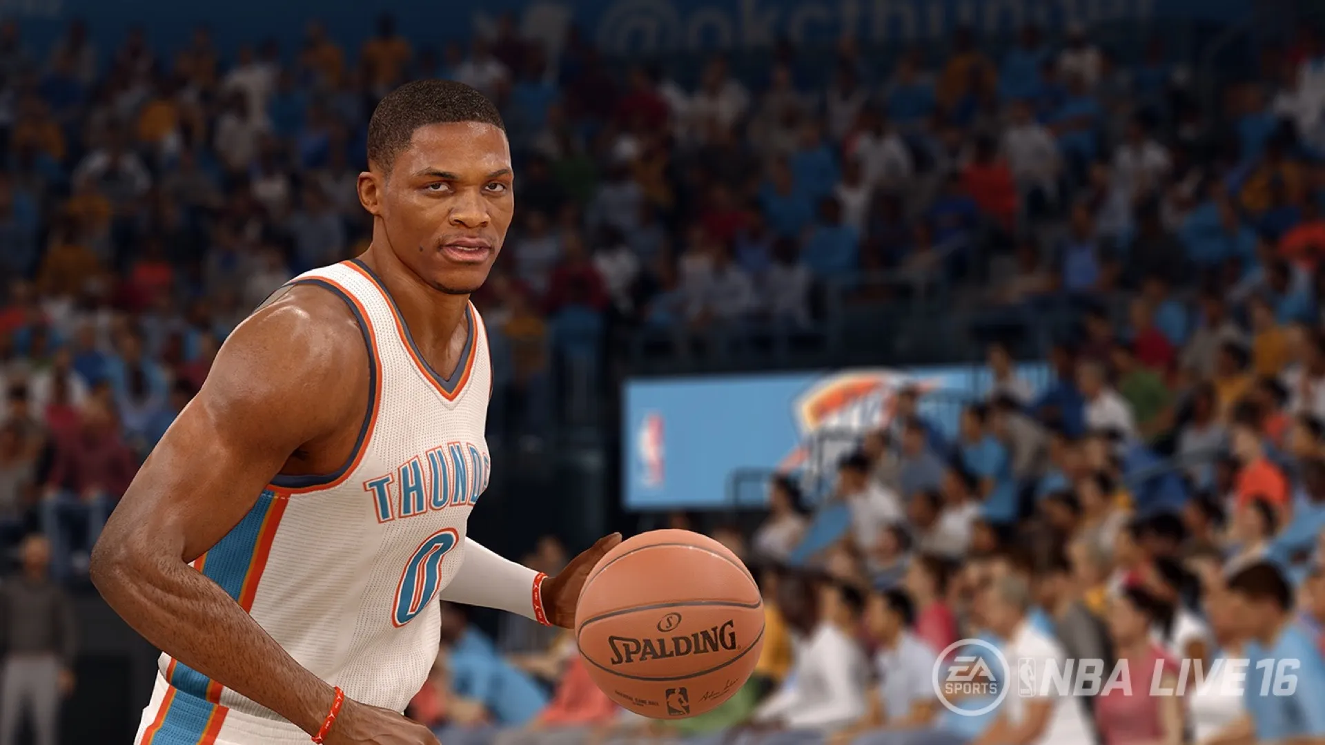 Thunder Guard Russell Westbrook Graces NBA Live 16 Cover