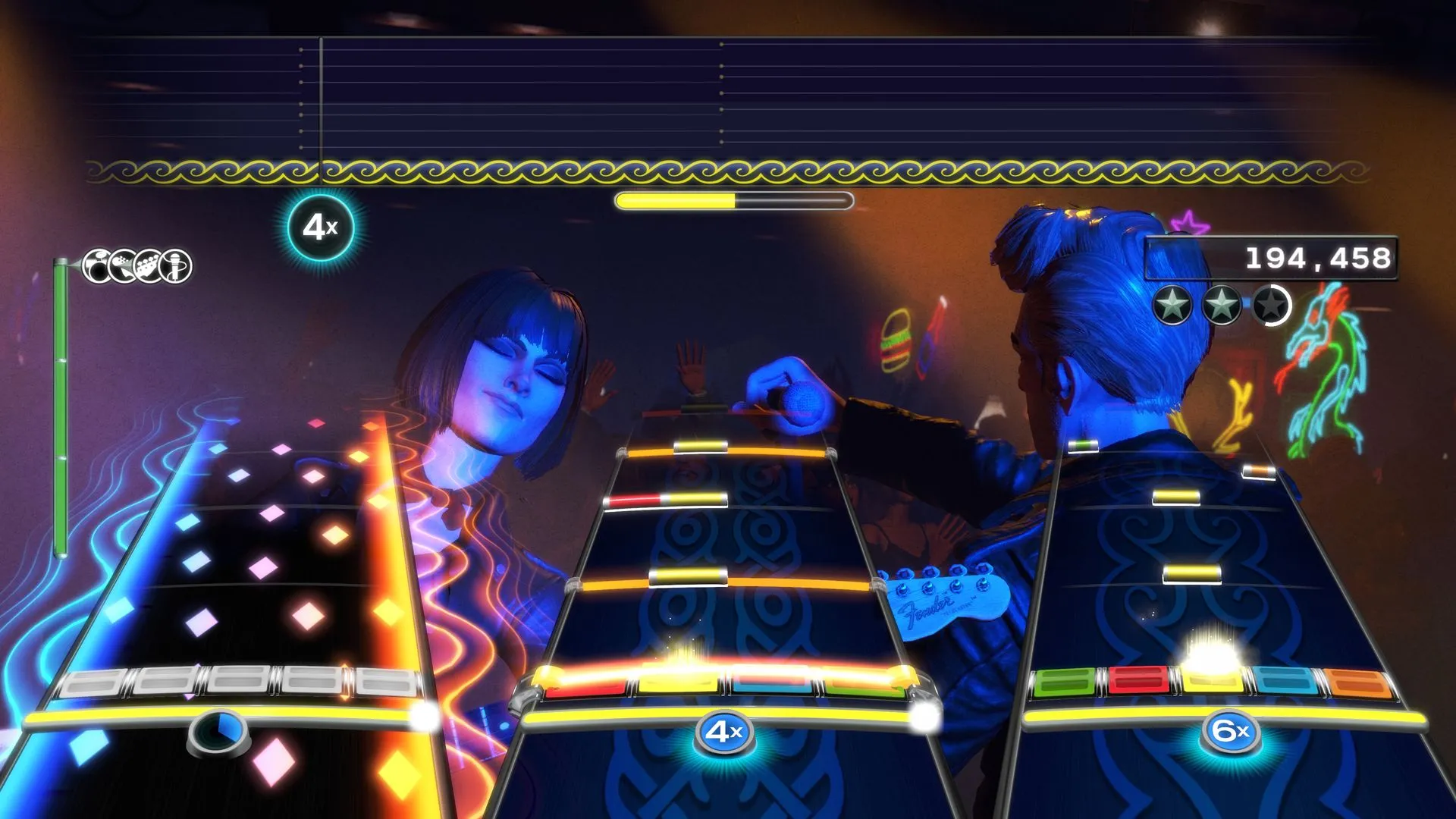 New Rock Band 4 Trailers And Screens Show Off Freestyle Guitar Solos