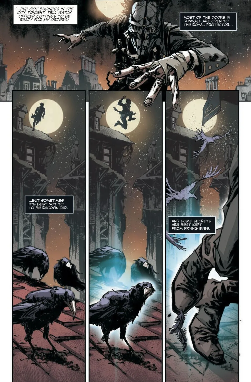 See The First Four Pages Of The Upcoming Dishonored Comic Book 