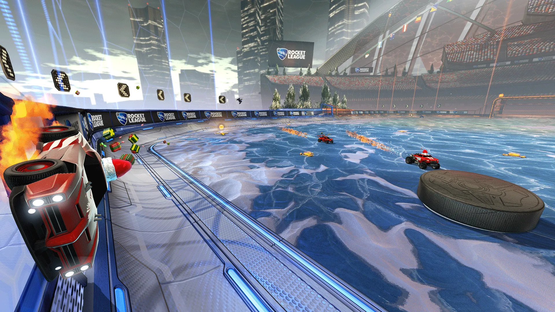 Smash Through A Winter Wonderland In Rocket League's Newest DLC