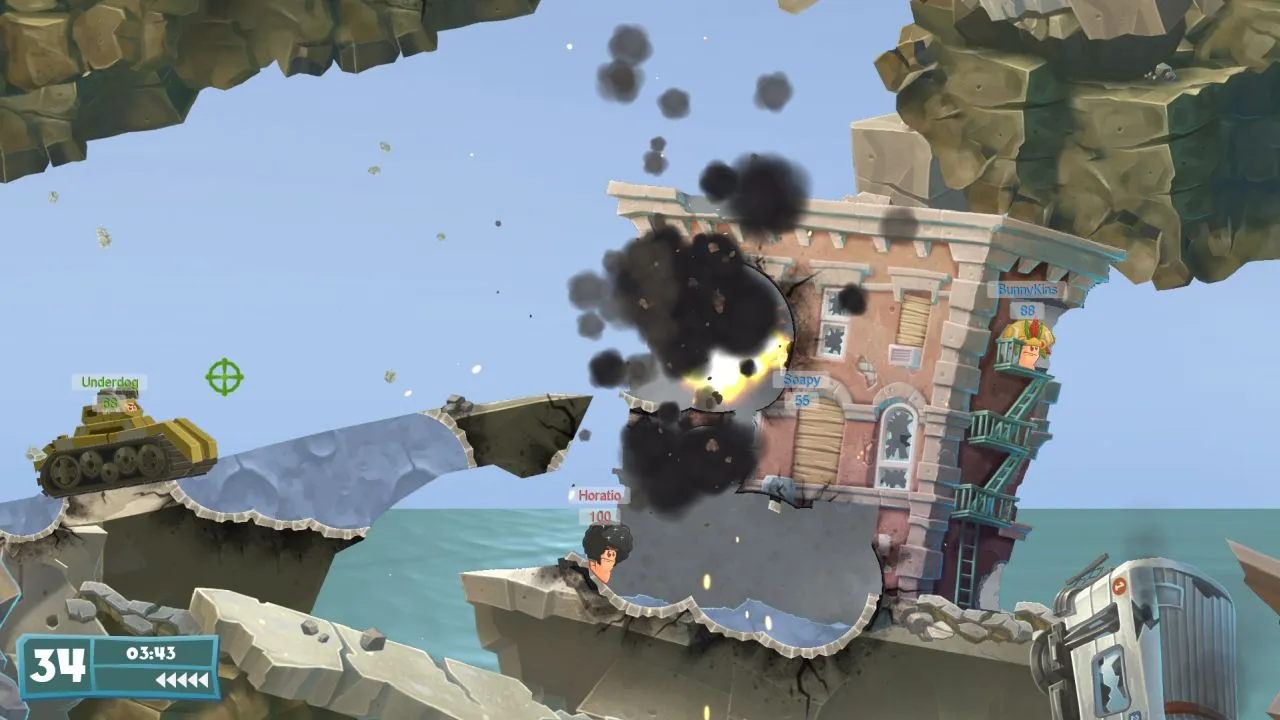 Now With Vehicles And Buildings To Hide In