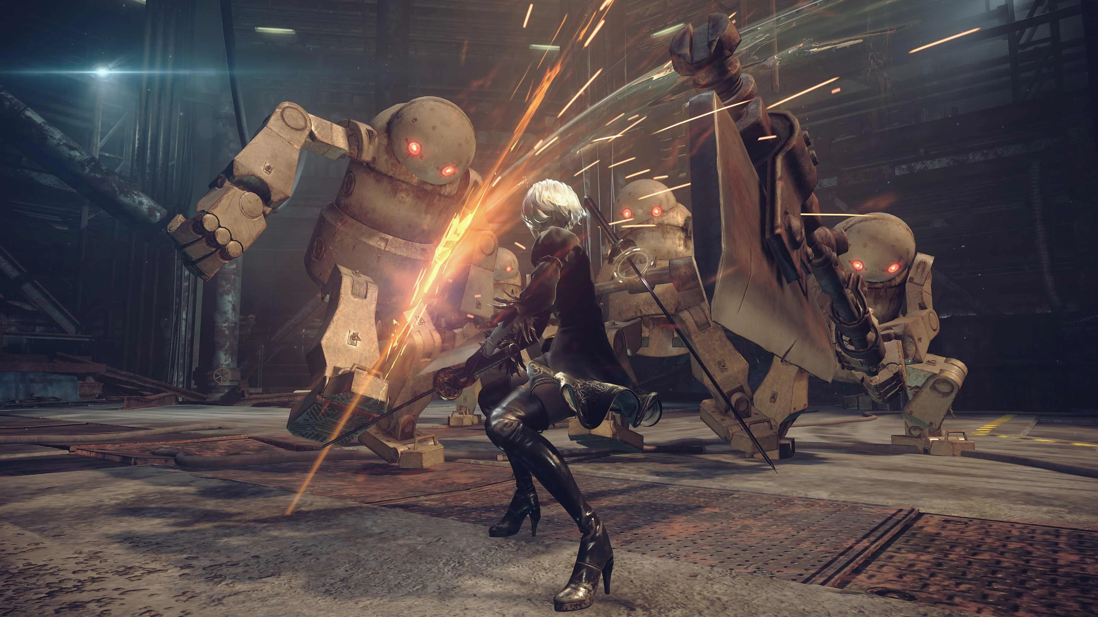 Square Enix Shows Off Platinum Games’ Nier: Automata Gameplay