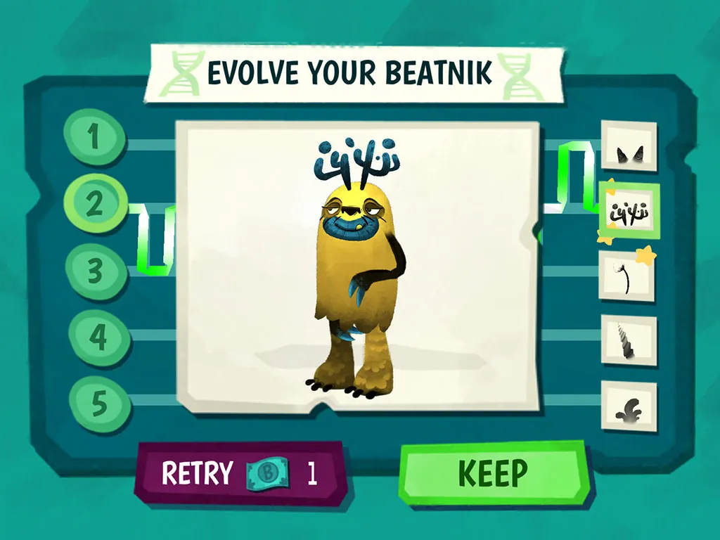 Make A Little Metal Head Monster In This New Mobile Game