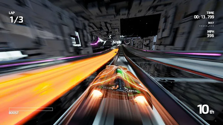 Not Quite F-Zero