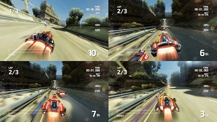 Not Quite F-Zero