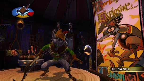 New Sly Cooper Screens Feature Archery, Jesters, And Lasers