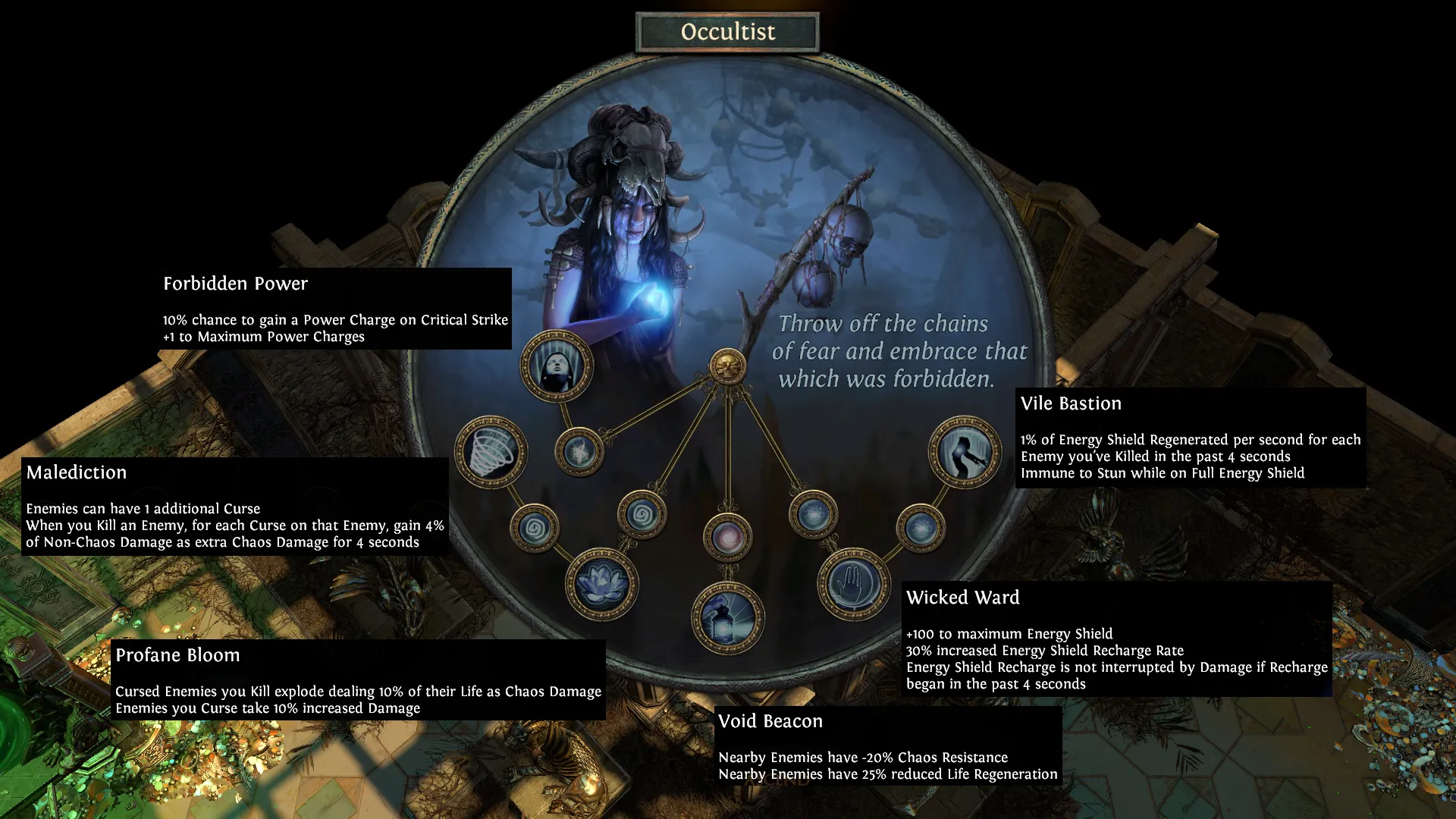Exclusive Ascendancy Occultist Class Revealed