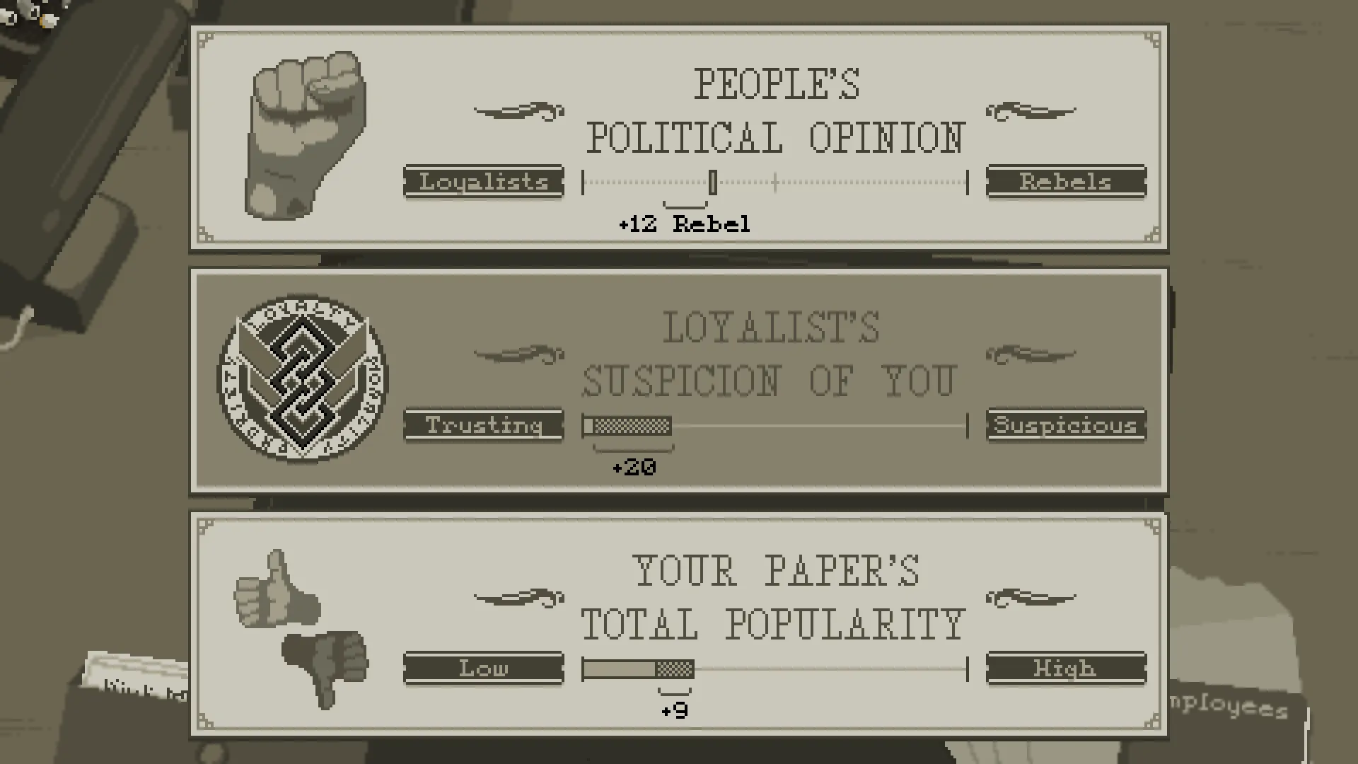 Pressing The Issues For Naught