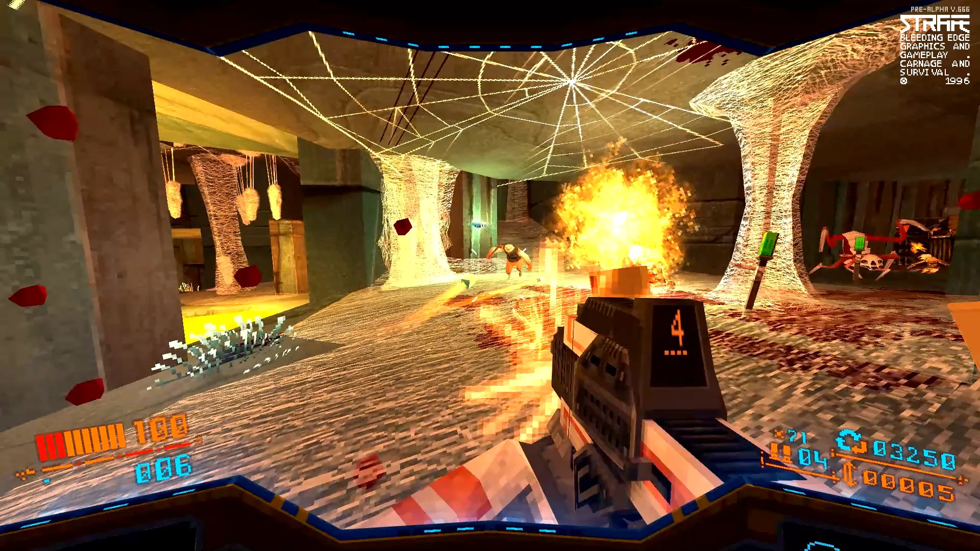 Retro First-Person Shooter Strafe Blasts Onto PC On March 28
