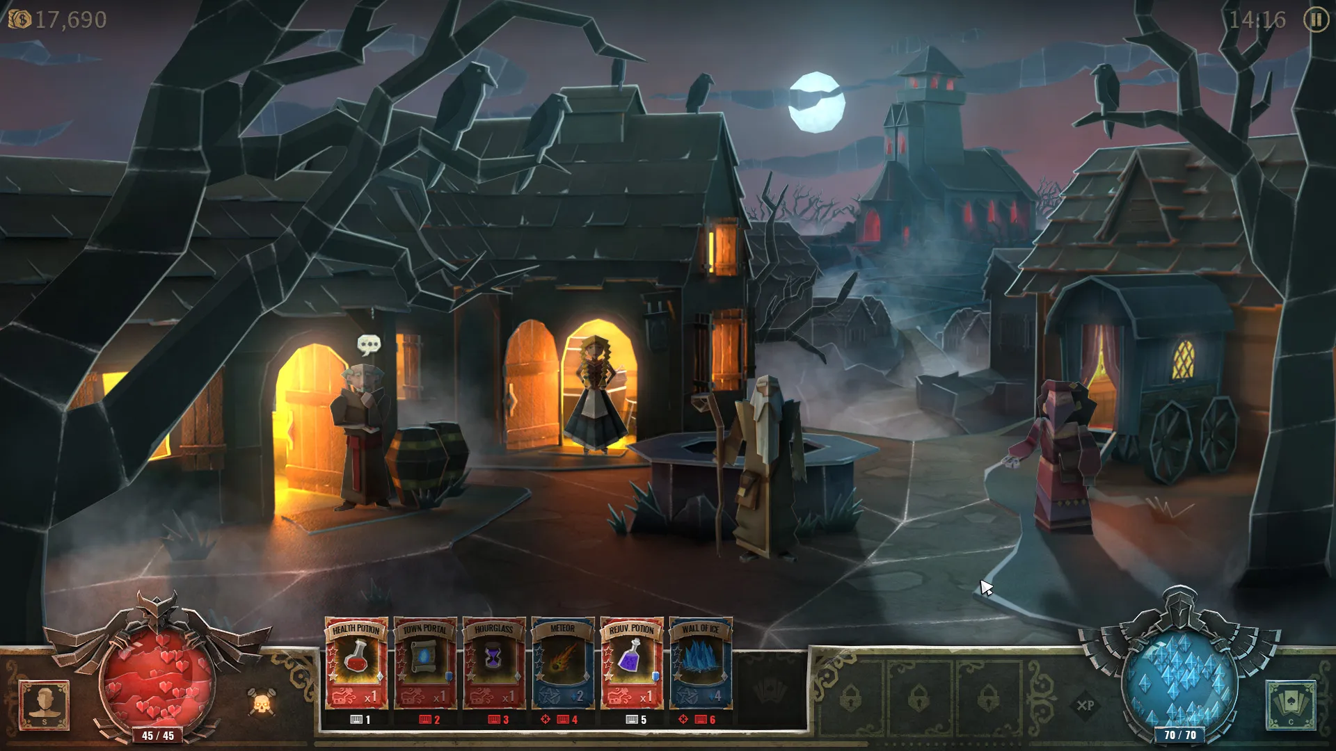 A Combination Of Diablo And Paper Mario