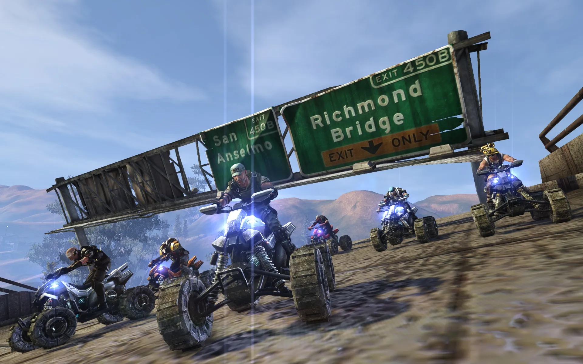 Riding Vehicles And Shooting Lasers