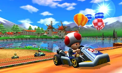 Mario Kart 3DS Screens & Trailer