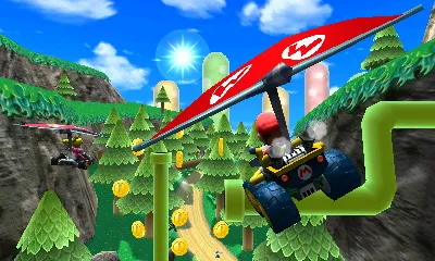 Mario Kart 3DS Screens & Trailer