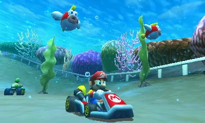 Mario Kart 3DS Screens & Trailer