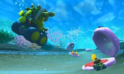 Mario Kart 3DS Screens & Trailer