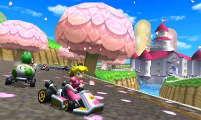 Mario Kart 3DS Screens & Trailer