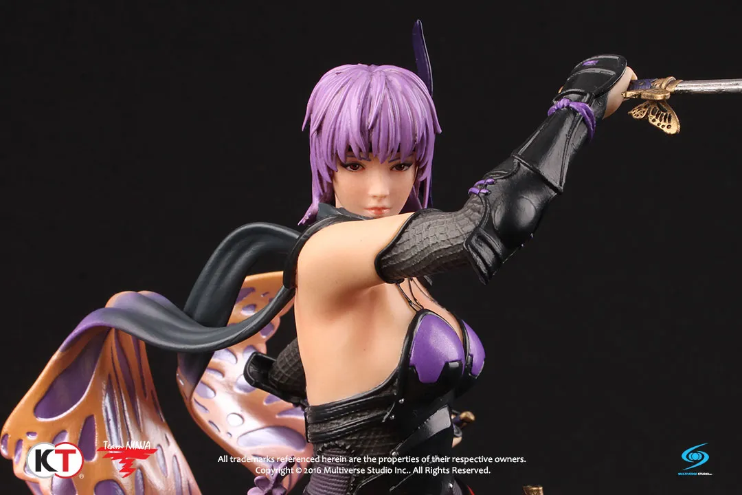 This Super Detailed Ayane Figure Stands Over Violently Dismembered Enemies