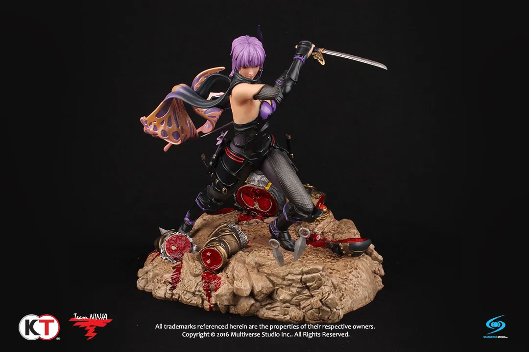 This Super Detailed Ayane Figure Stands Over Violently Dismembered Enemies