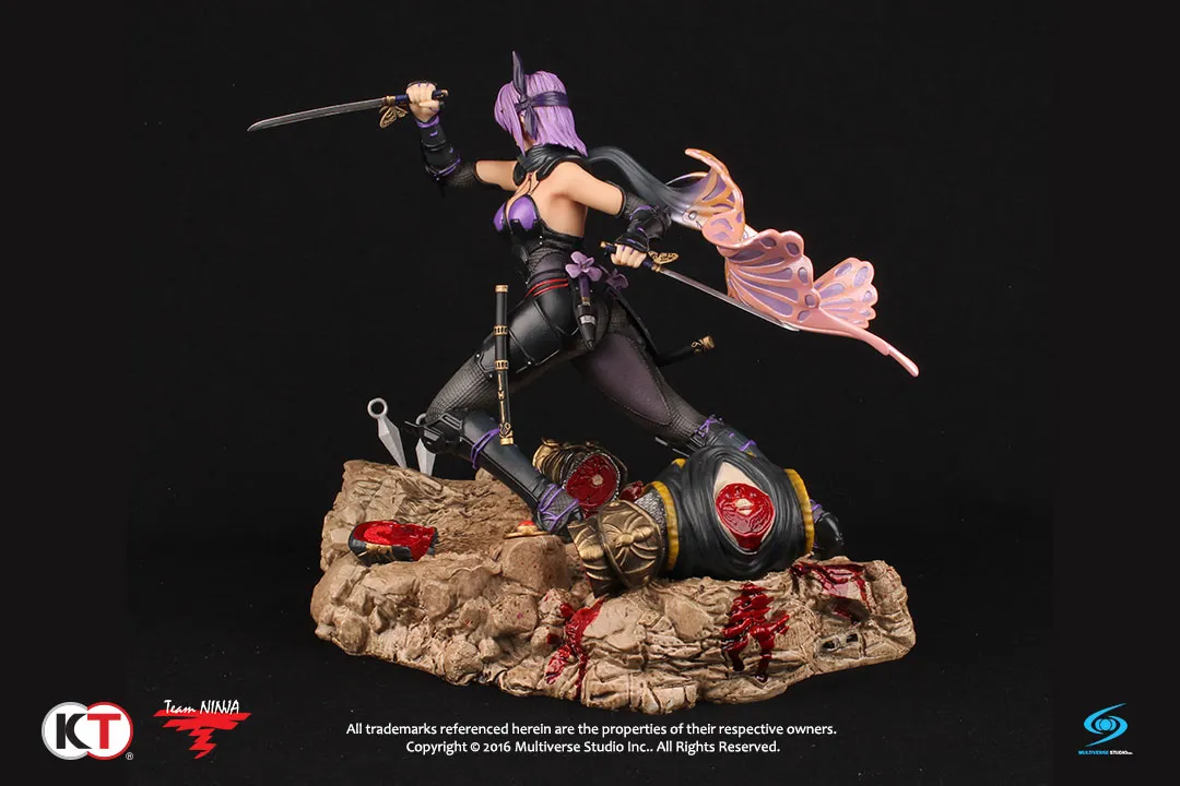 This Super Detailed Ayane Figure Stands Over Violently Dismembered Enemies
