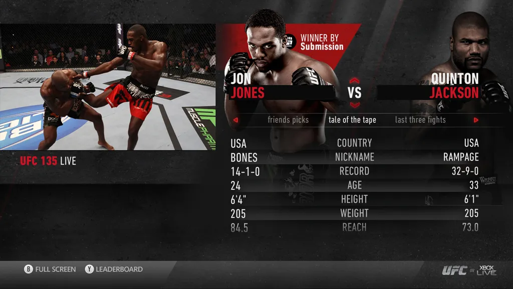 Get A Taste Of UFC On The Xbox 360