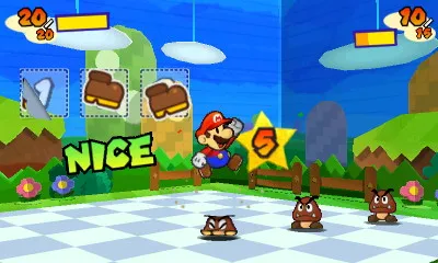 Paper Mario 3DS Shows Off Its Style
