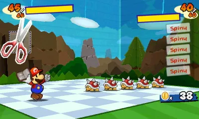 Paper Mario 3DS Shows Off Its Style