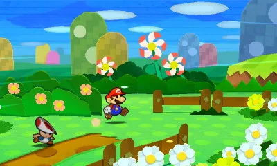 Paper Mario 3DS Shows Off Its Style