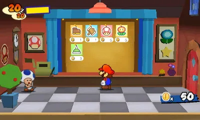 Paper Mario 3DS Shows Off Its Style