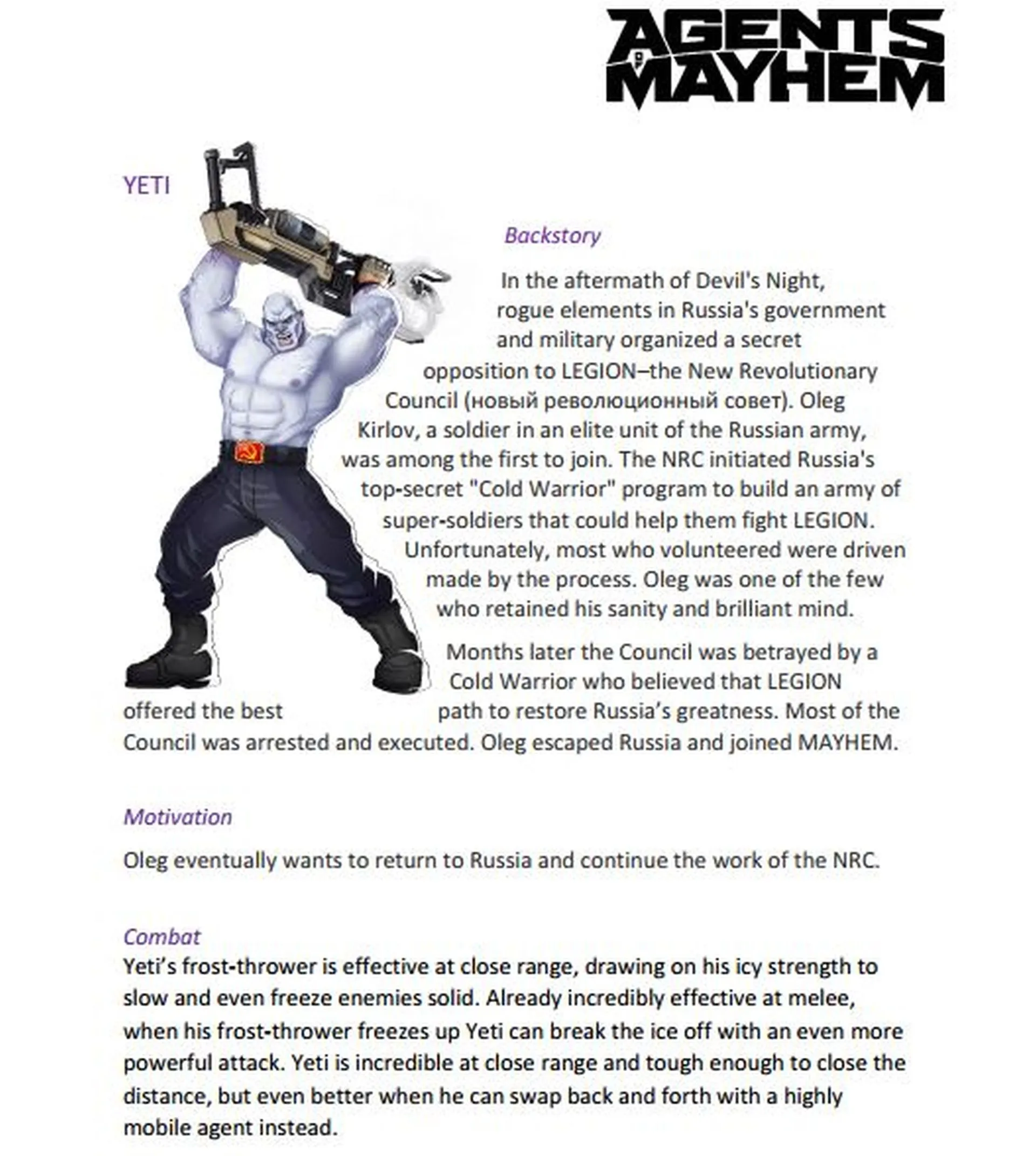Agents And Vehicles On Display In Ride For Mayhem Trailer 
