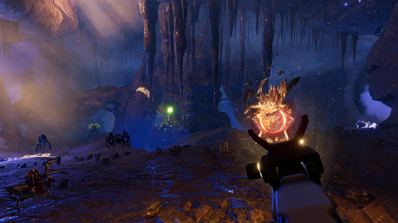 New Screens Show Off What It's Like To Shoot Giant Spiders In Space