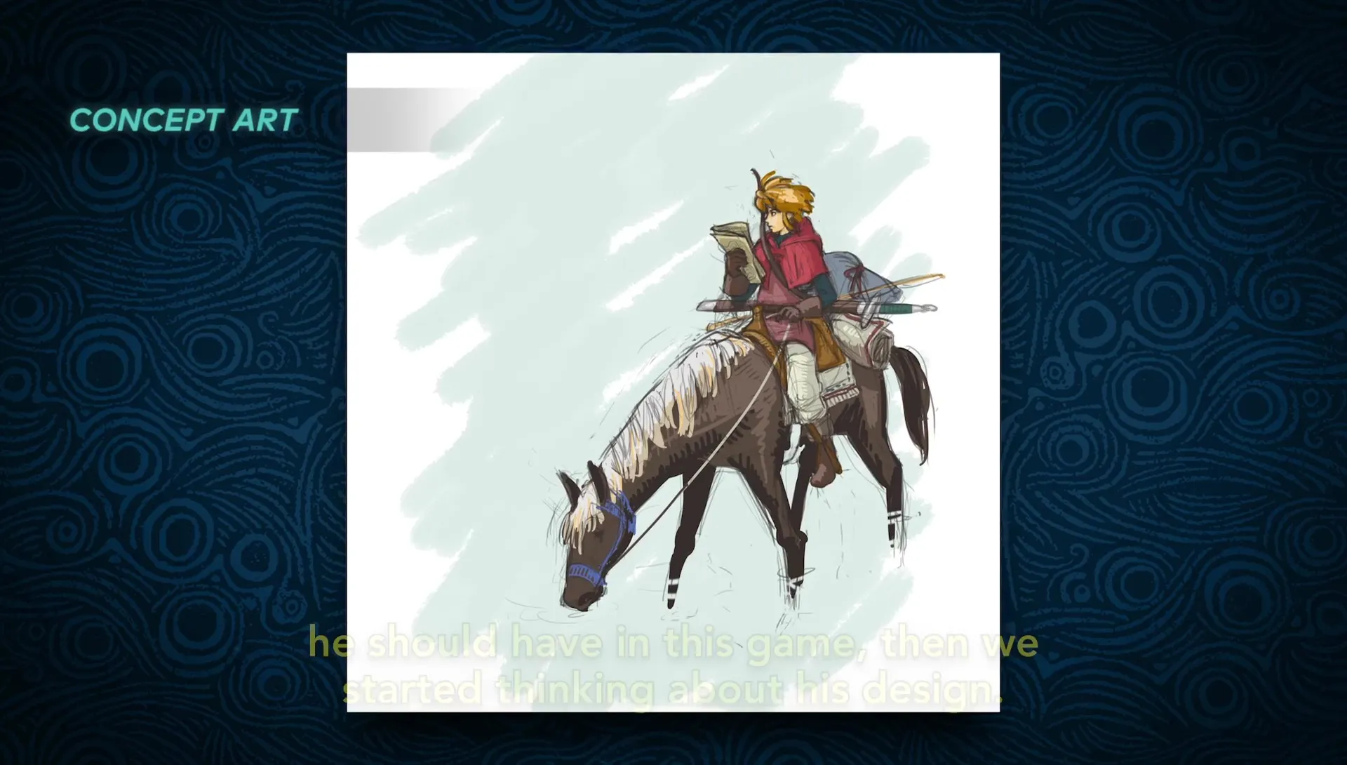 Early Zelda: Breath Of The Wild Concepts Show Link Without An Arm, Minish People, And More