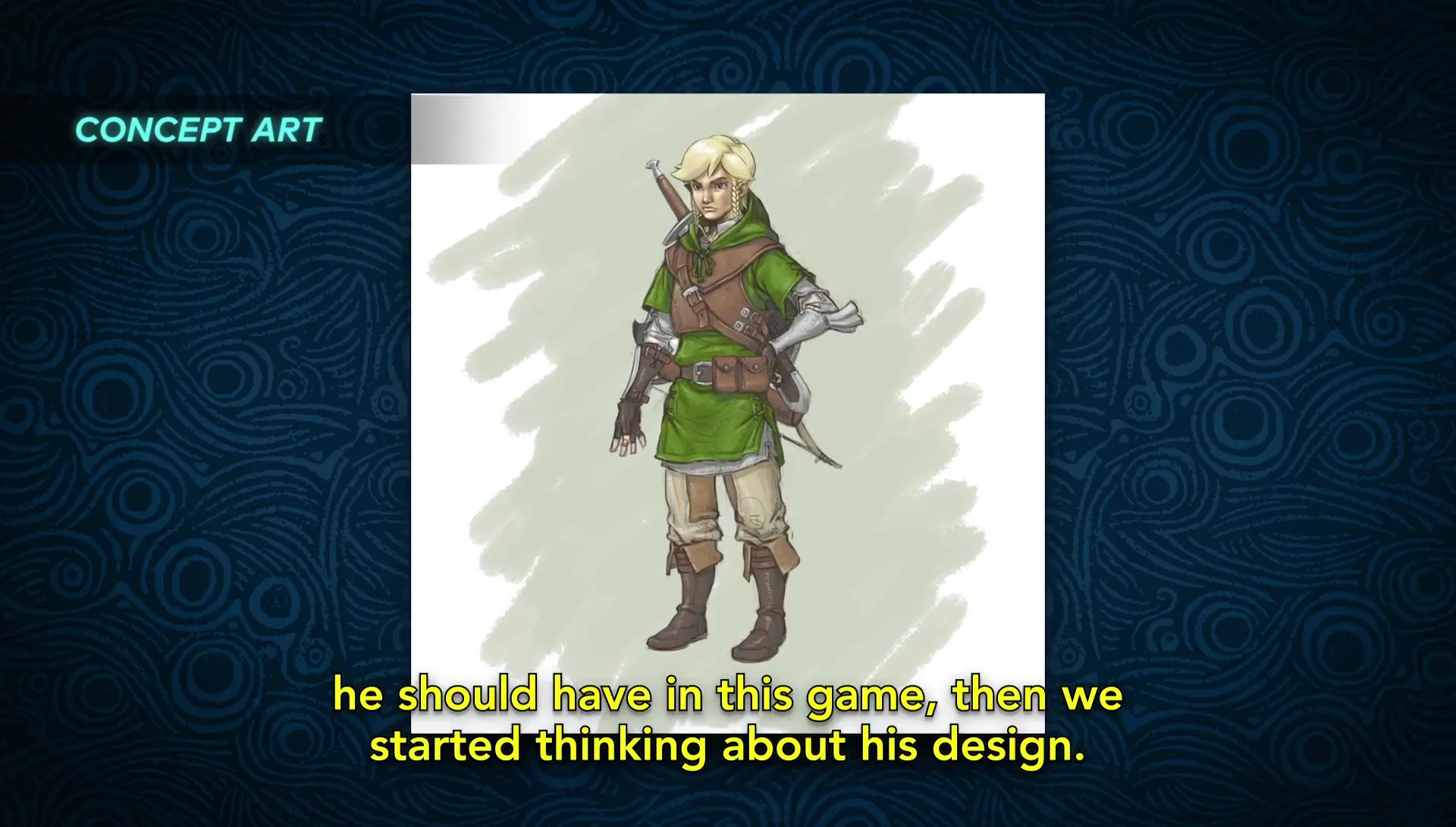 Early Zelda: Breath Of The Wild Concepts Show Link Without An Arm, Minish People, And More