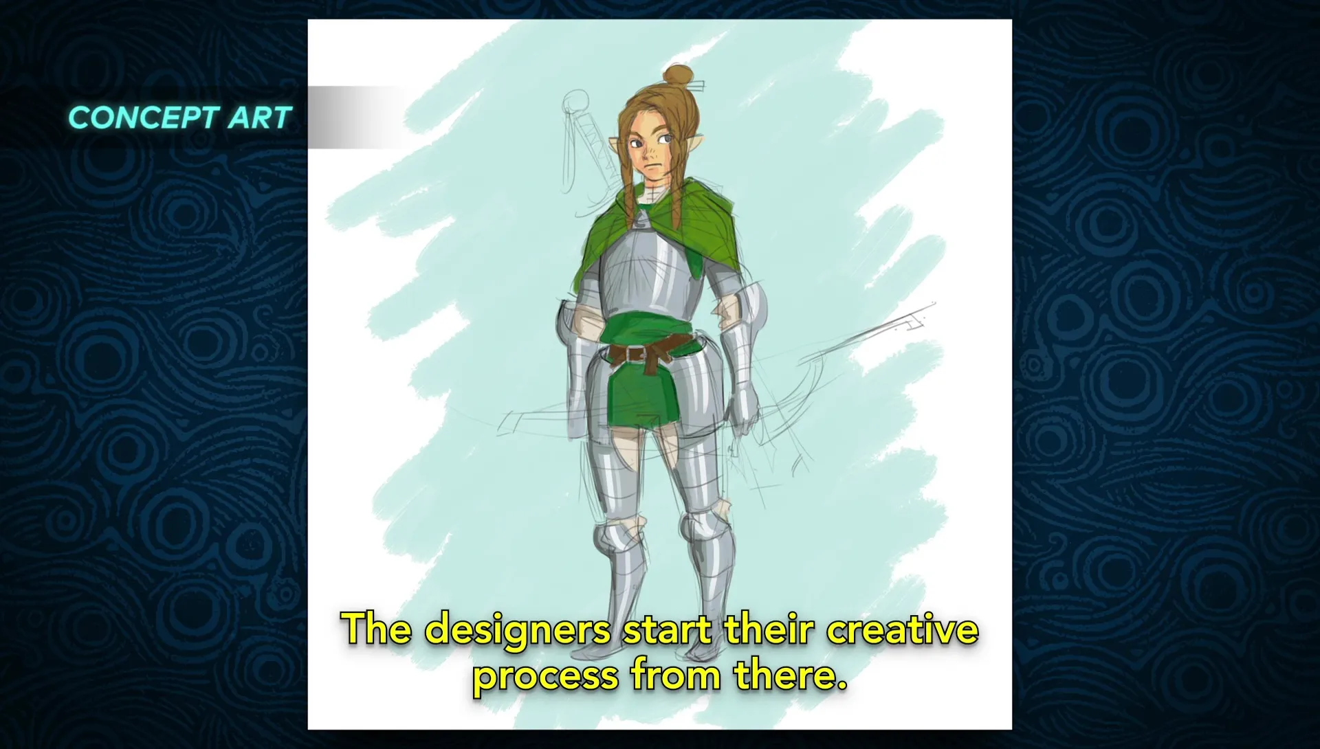 Early Zelda: Breath Of The Wild Concepts Show Link Without An Arm, Minish People, And More