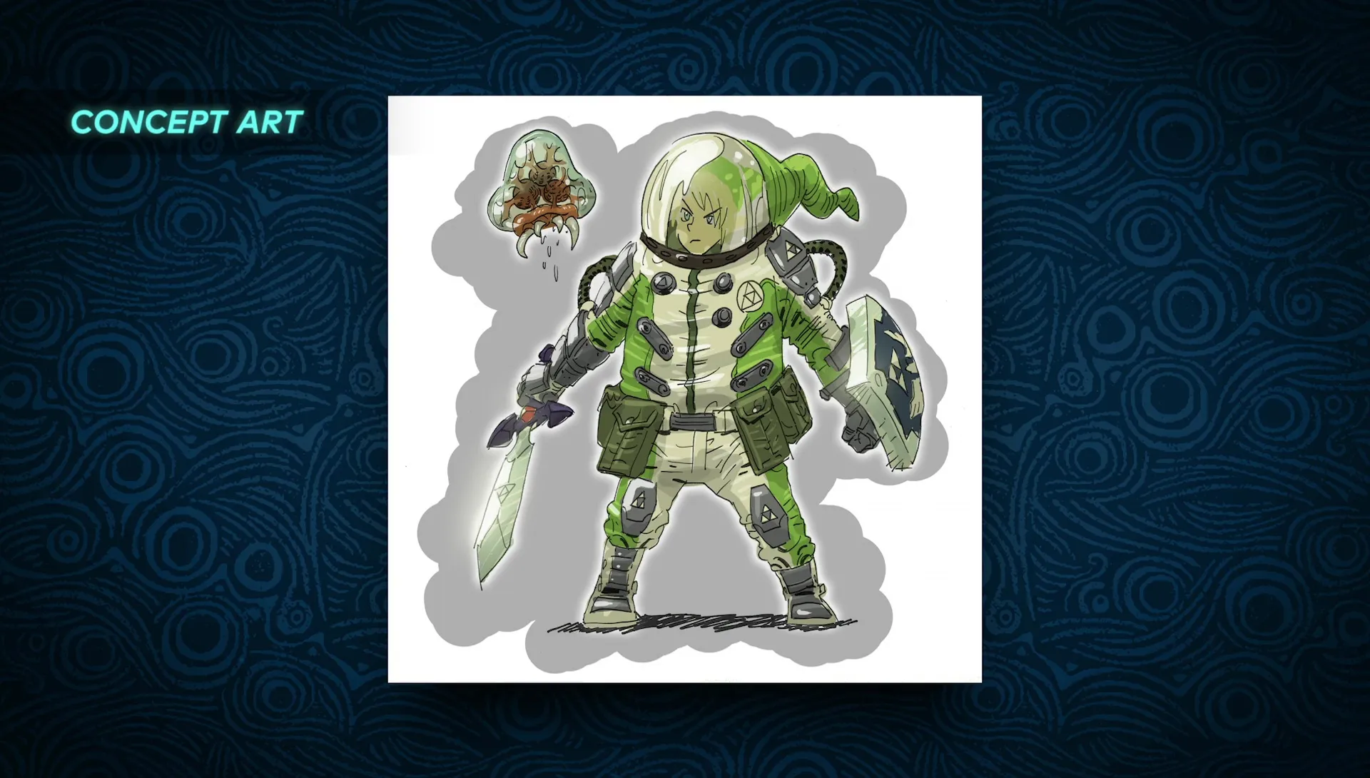 Early Zelda: Breath Of The Wild Concepts Show Link Without An Arm, Minish People, And More