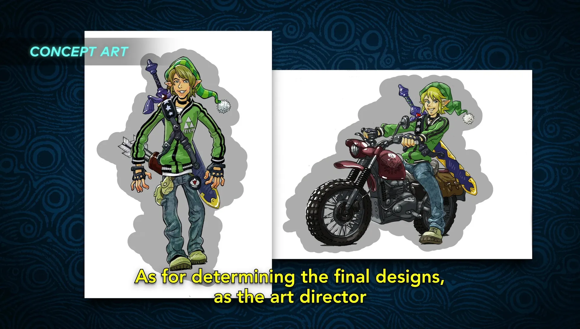 Early Zelda: Breath Of The Wild Concepts Show Link Without An Arm, Minish People, And More