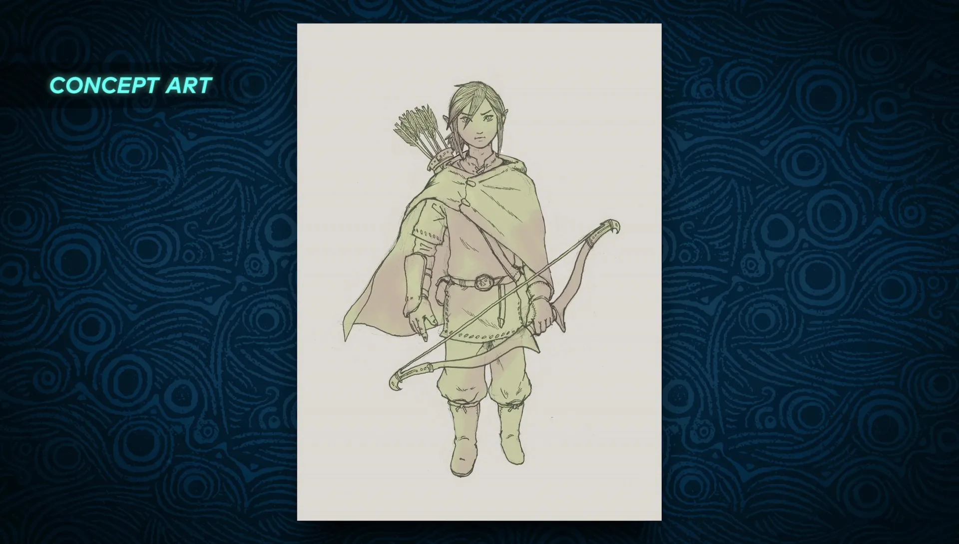 Early Zelda: Breath Of The Wild Concepts Show Link Without An Arm, Minish People, And More