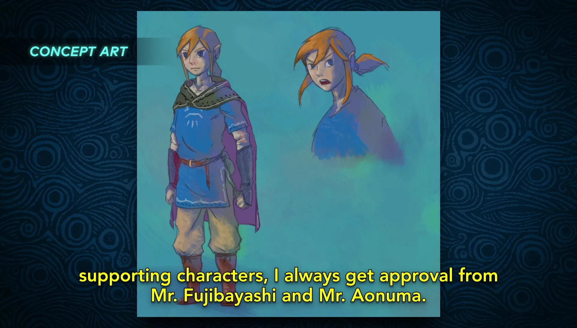 Early Zelda: Breath Of The Wild Concepts Show Link Without An Arm, Minish People, And More