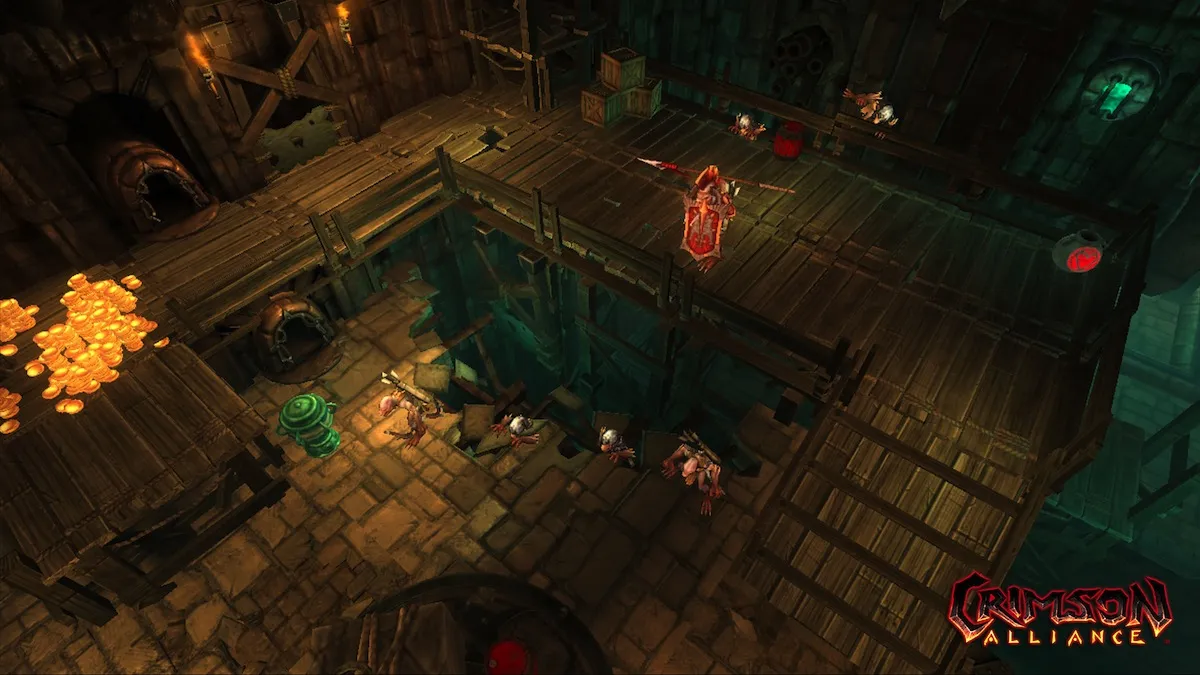 Crimson Alliance Screens Show Off 4-Player Co-op