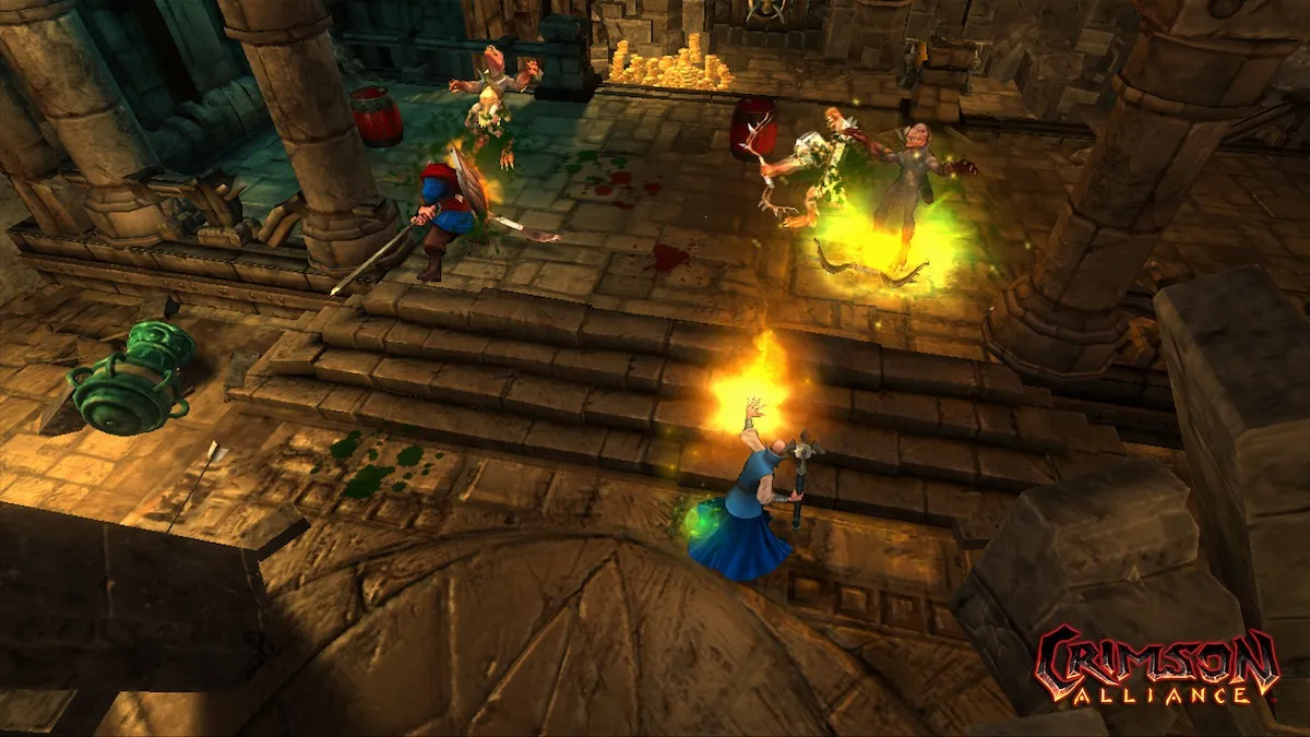 Crimson Alliance Screens Show Off 4-Player Co-op