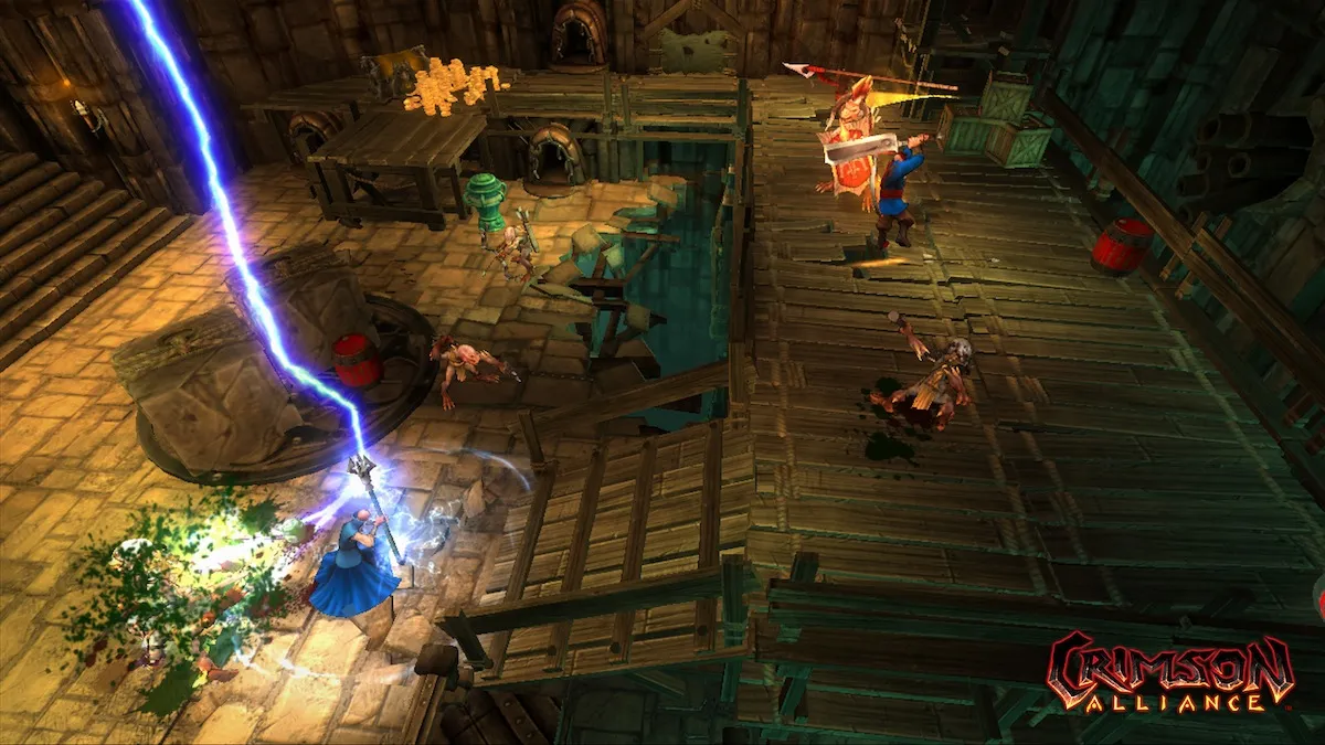 Crimson Alliance Screens Show Off 4-Player Co-op